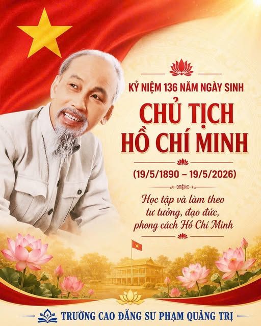 Kỷ niệm 136 năm ngày sinh Chủ tịch Hồ Chí Minh (19/5/1890 – 19/5/2026): Ngọn đuốc soi đường dân tộc